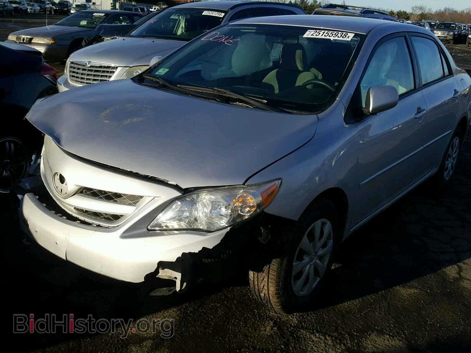 2011 TOYOTA COROLLA BA - VIN: 2T1BU4EE8BC738985 - Фото 2