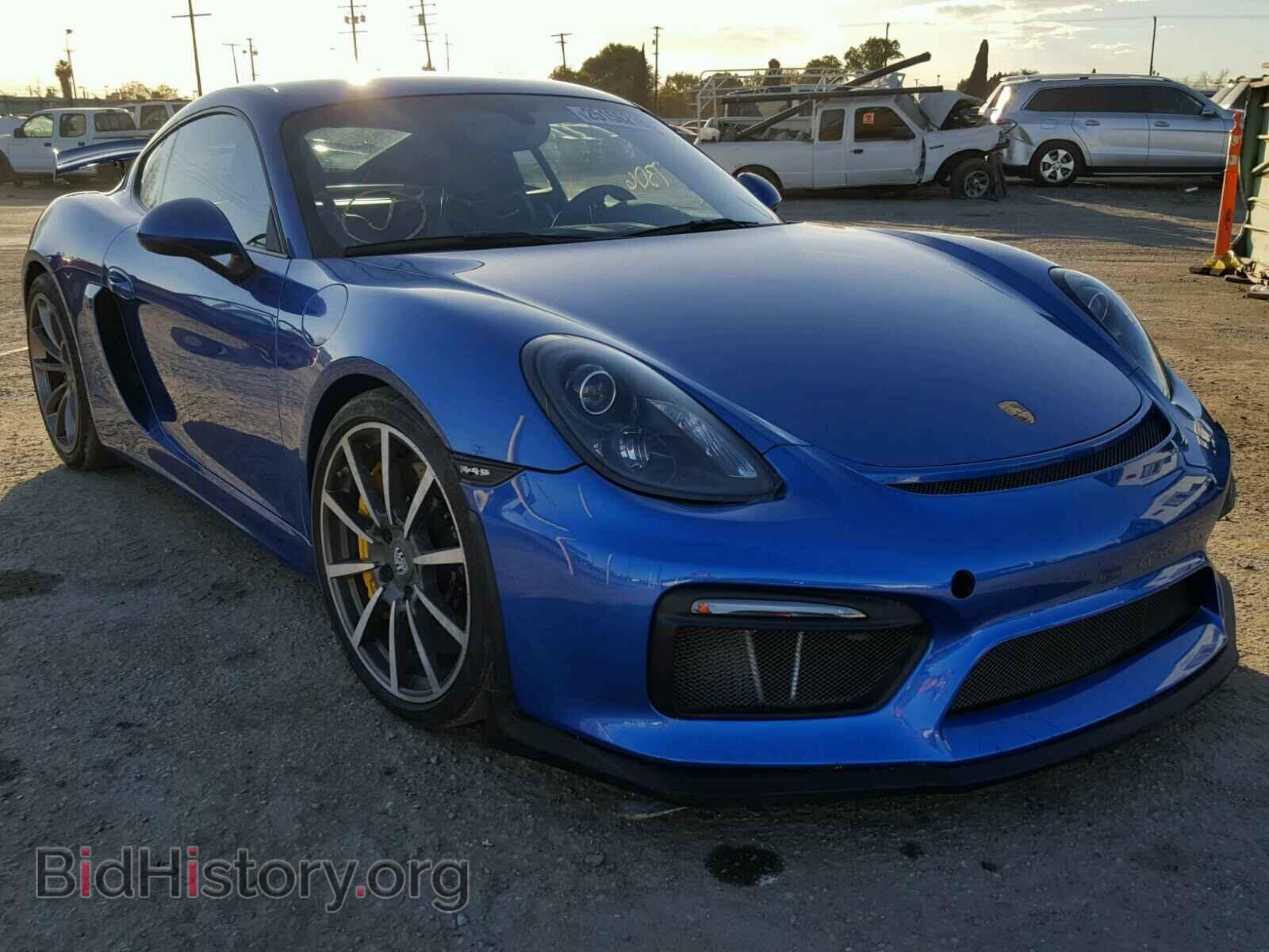 Photo WP0AC2A82GK192323 - PORSCHE CAYMAN 2016