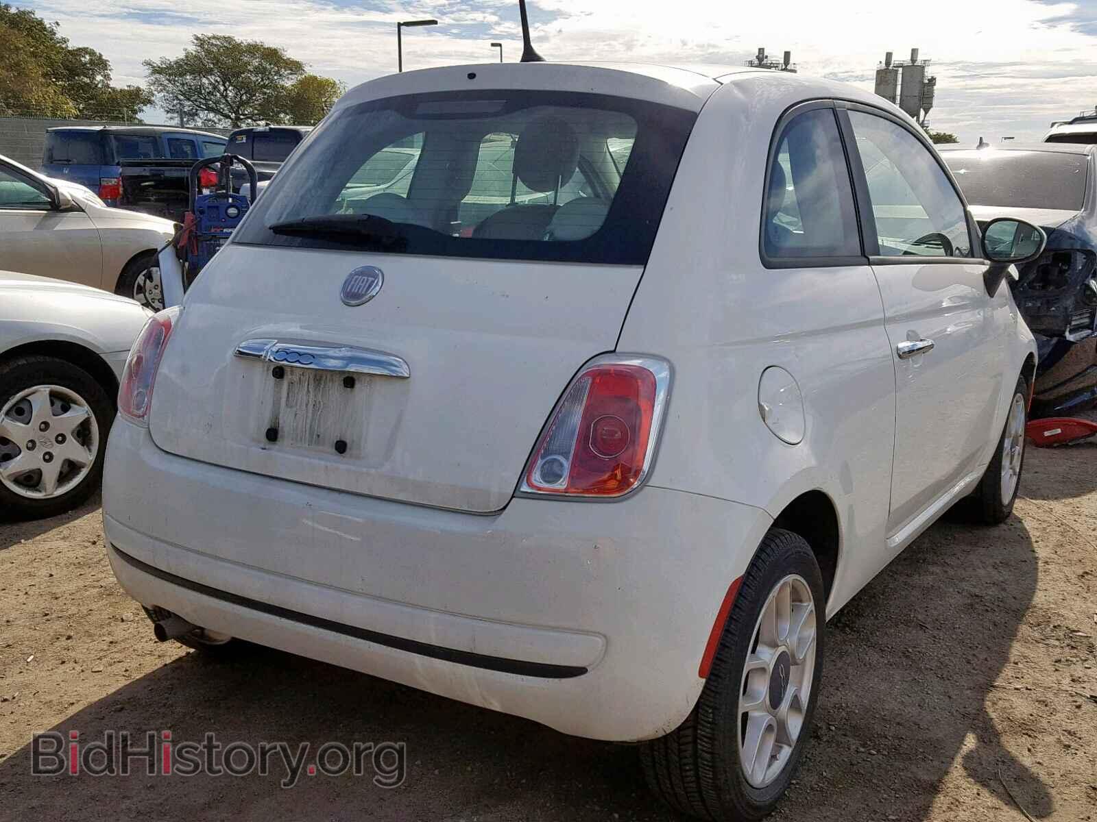 2012 FIAT 500 - VIN: 3C3CFFAR8CT117400 - Фото 4