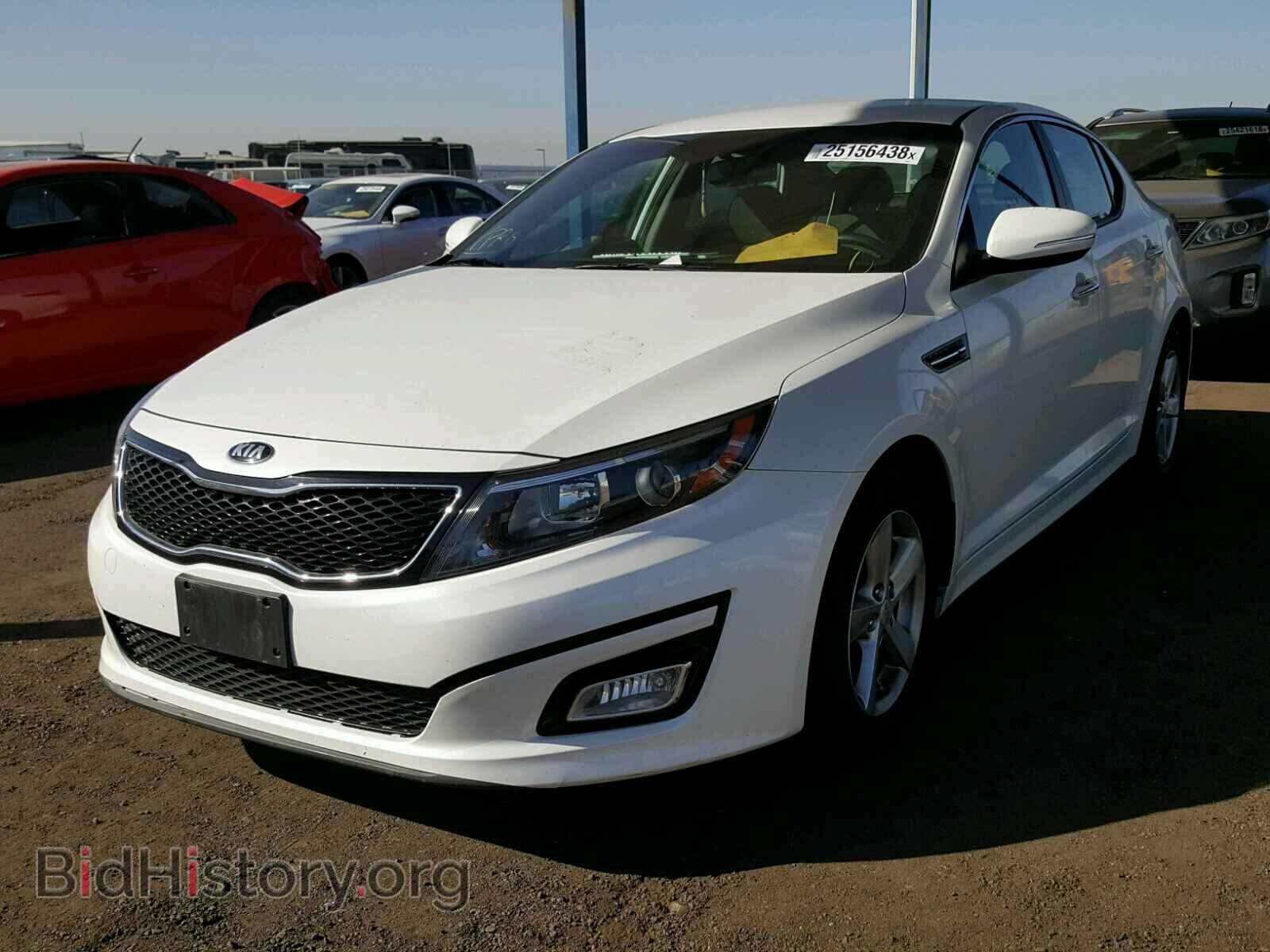 2015 KIA OPTIMA - VIN: KNAGM4A7XF5630851 - Фото 2