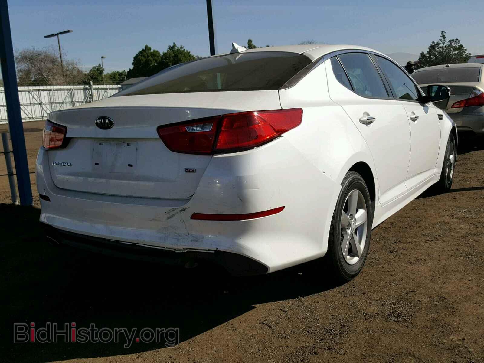 2015 KIA OPTIMA - VIN: KNAGM4A7XF5630851 - Фото 4