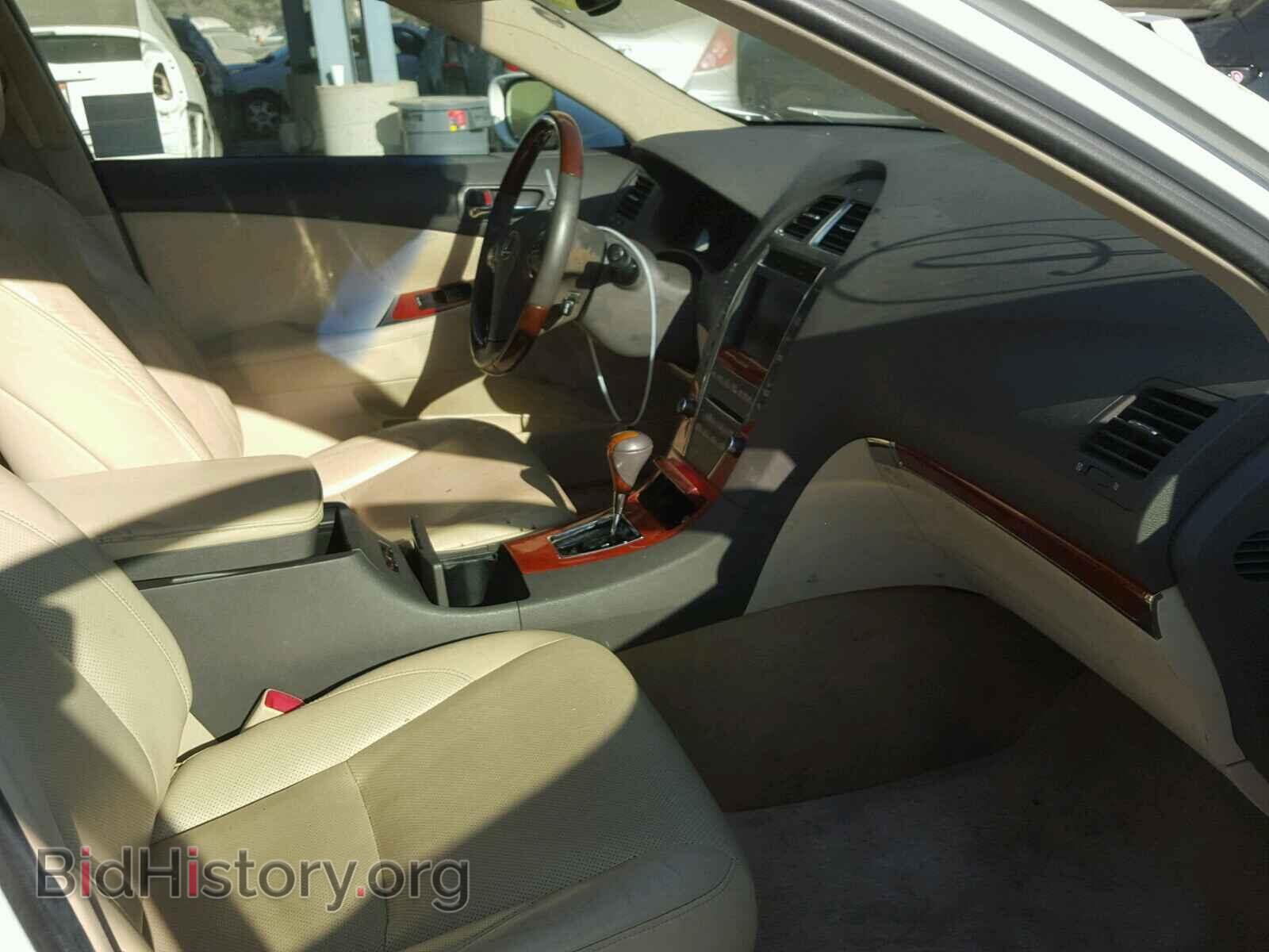 2012 LEXUS ES350 - VIN: JTHBK1EG9C2491478 - Фото 5