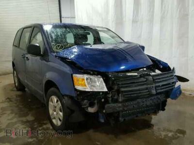 2010 Dodge CARAVAN Grand Cara, blue — VIN 2D4RN4DE4AR343328, Copart