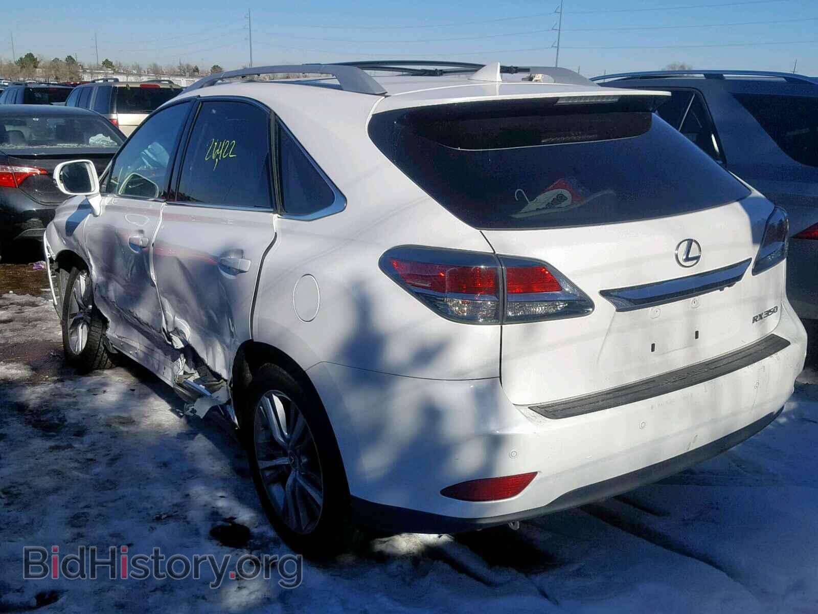 2015 LEXUS RX 350 - VIN: 2T2BK1BA9FC313587 - Фото 3