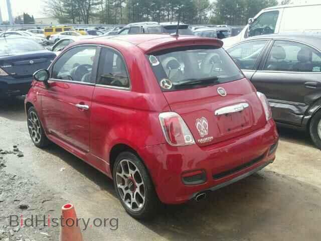 2012 FIAT 500 - VIN: 3C3CFFBR1CT208751 - Фото 3