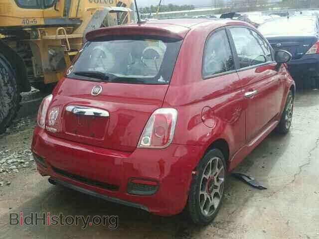 2012 FIAT 500 - VIN: 3C3CFFBR1CT208751 - Фото 4