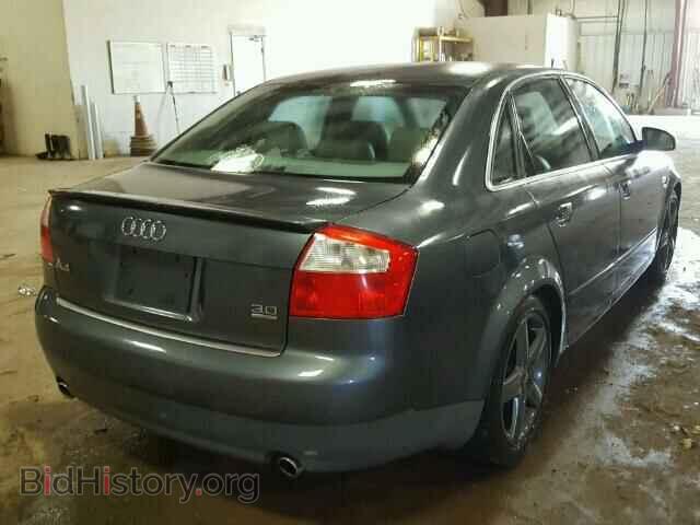 2002 AUDI A4 - VIN: WAULT68E72A101635 - Фото 4