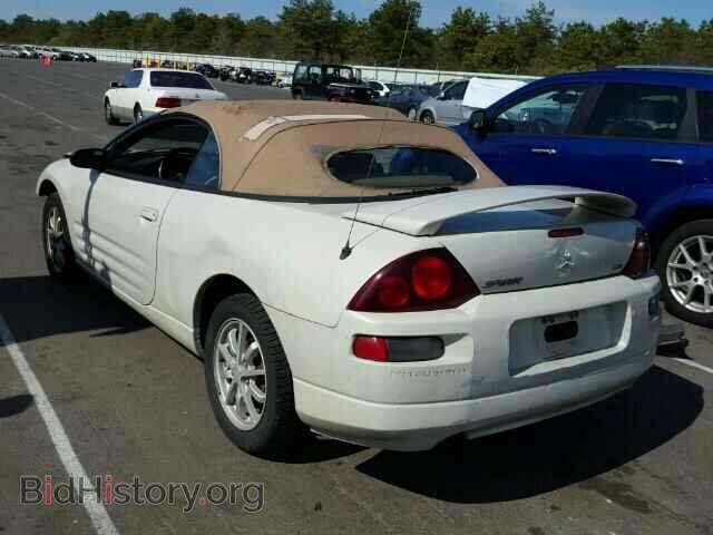 2002 MITSUBISHI ECLIPSE - VIN: 4A3AE45G22E032583 - Фото 3
