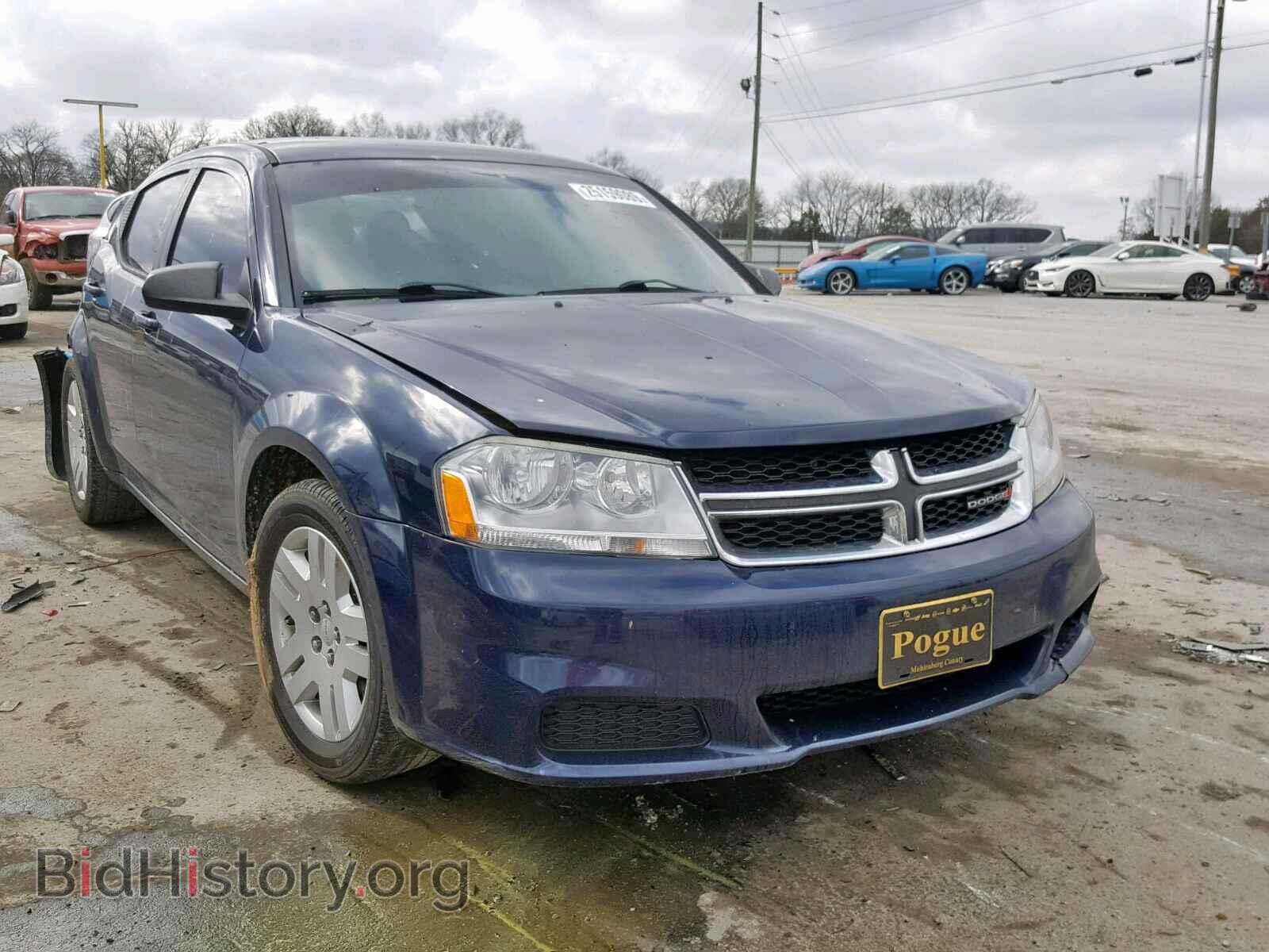 Photo 1C3CDZAB8DN753973 - DODGE AVENGER 2013