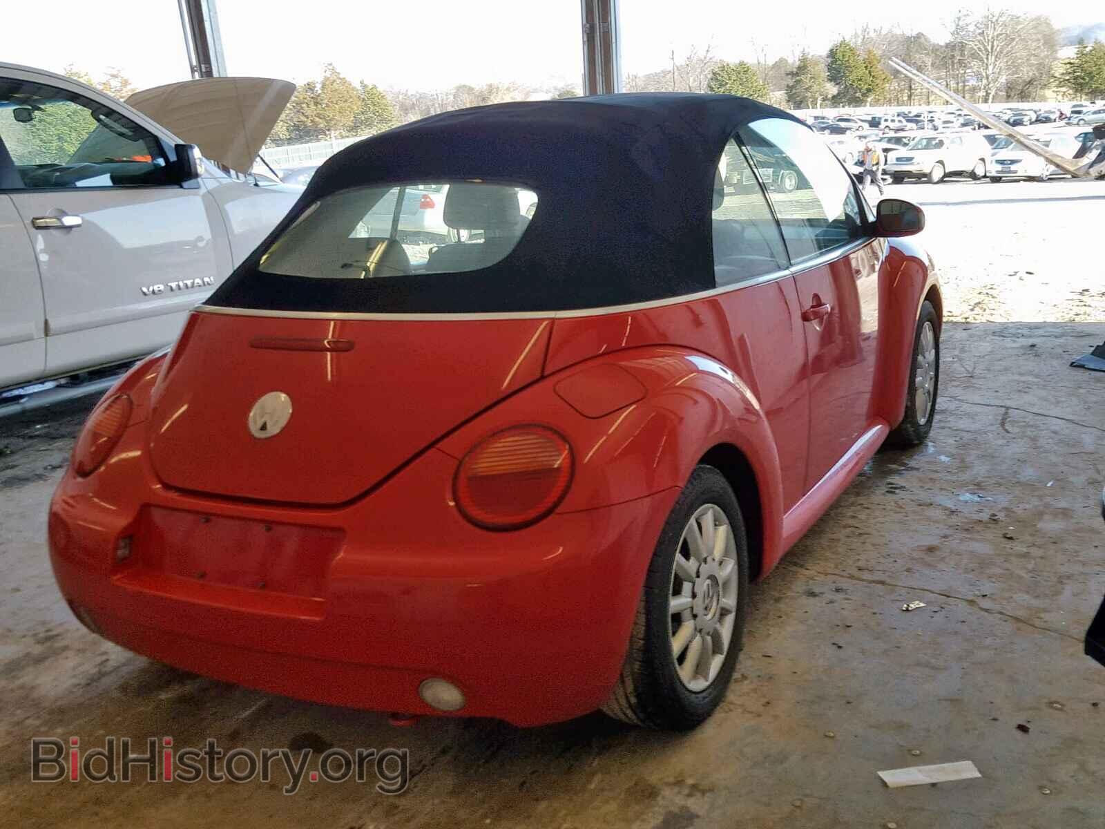 2004 VOLKSWAGEN BEETLE - VIN: 3VWCM31Y04M311936 - Фото 4