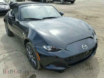 2016 Mazda MIATA MX5 Miata, черный — VIN JM1NDAD75G0102251, Copart