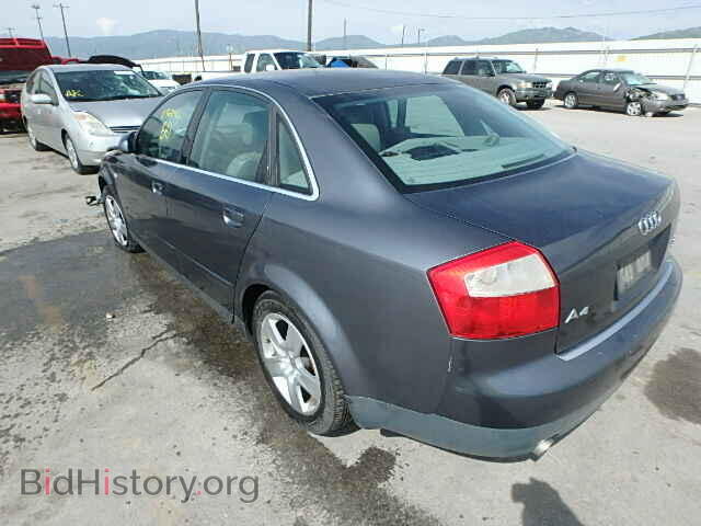 2002 AUDI A4 - VIN: WAULT68E32A307194 - Фото 3