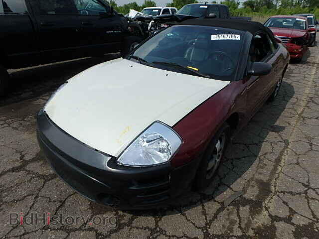 2003 MITSUBISHI ECLIPSE - VIN: 4A3AE45G13E092274 - Фото 2
