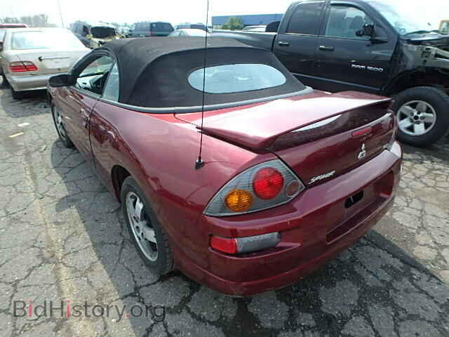 2003 MITSUBISHI ECLIPSE - VIN: 4A3AE45G13E092274 - Фото 3