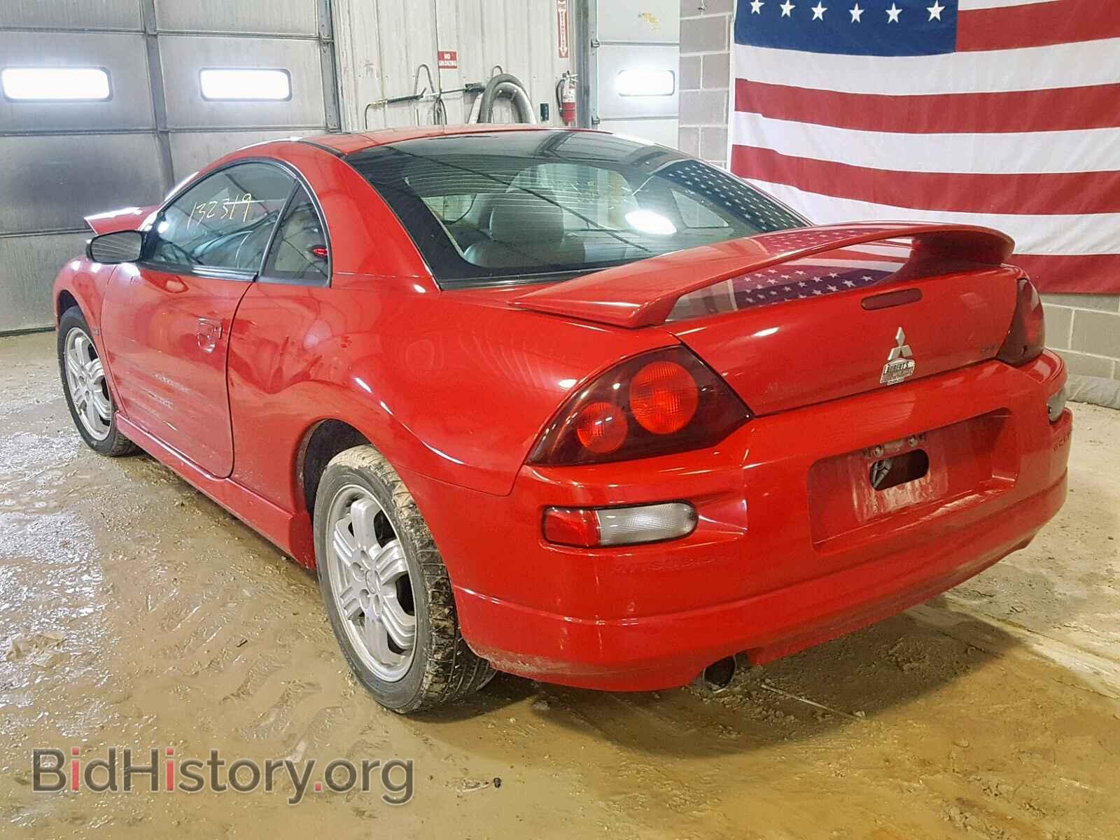 2002 MITSUBISHI ECLIPSE - VIN: 4A3AC84H32E044734 - Фото 3