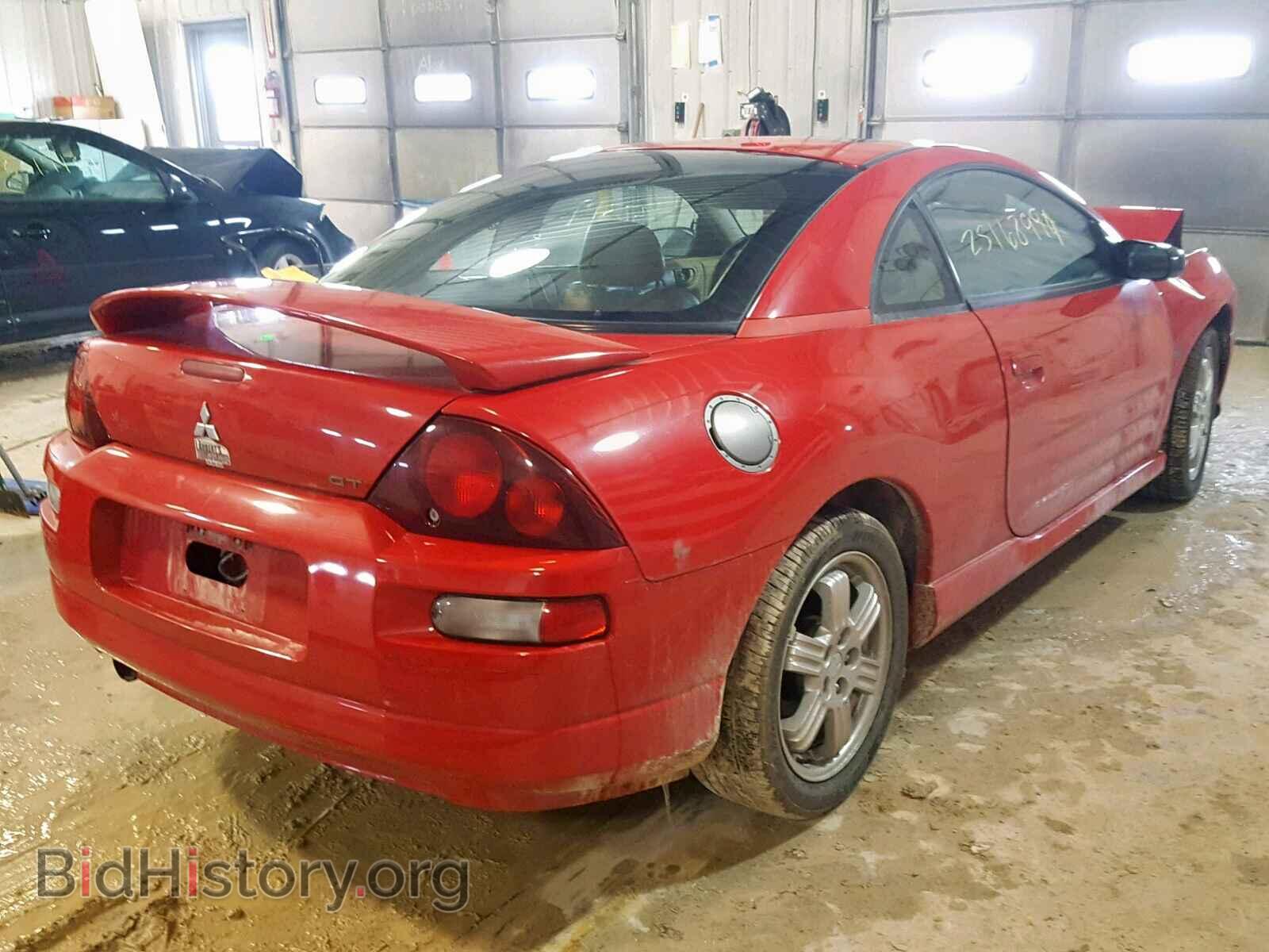 2002 MITSUBISHI ECLIPSE - VIN: 4A3AC84H32E044734 - Фото 4