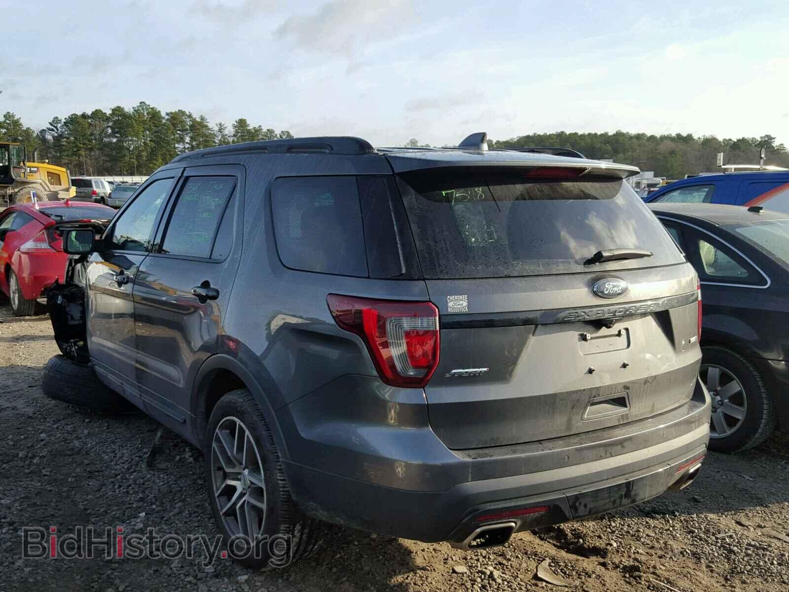 2016 FORD EXPLORER - VIN: 1FM5K8GT9GGB58378 - Фото 3