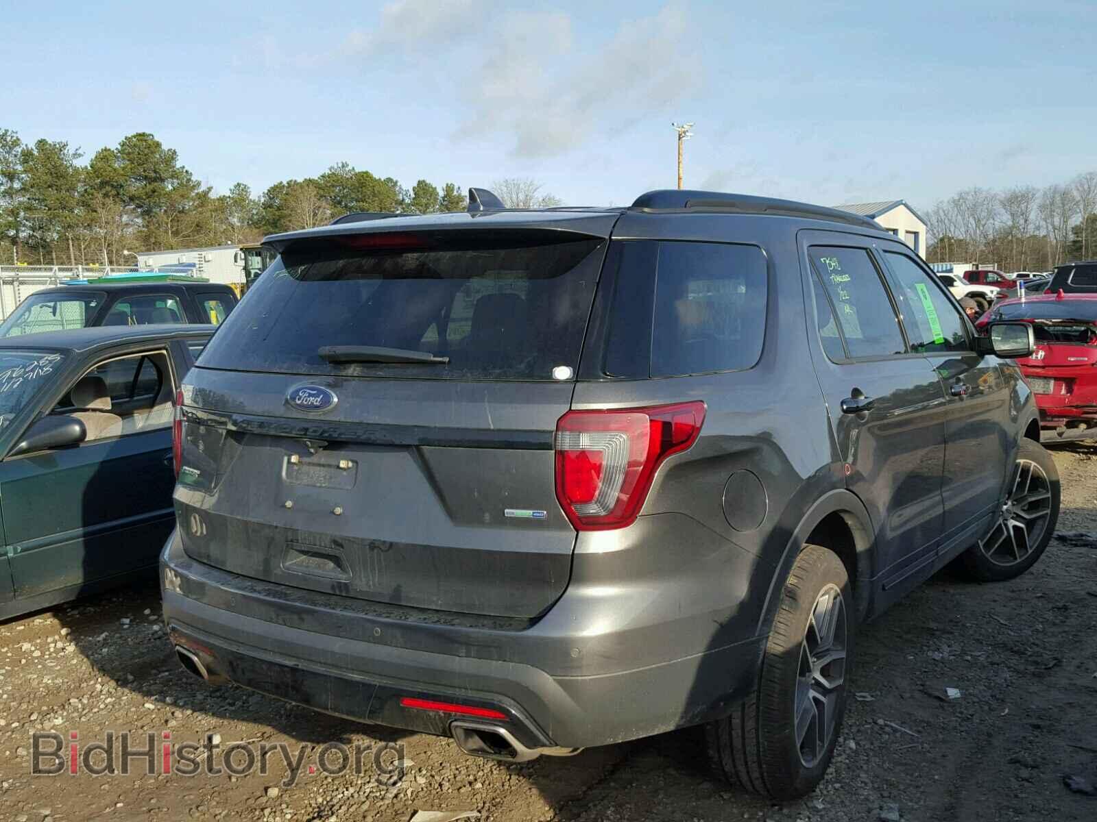 2016 FORD EXPLORER - VIN: 1FM5K8GT9GGB58378 - Фото 4