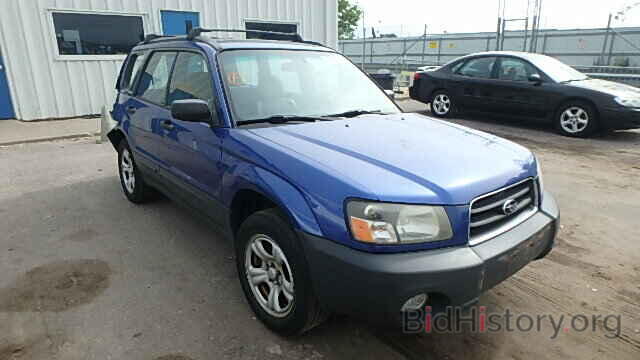 Photo JF1SG63634H727038 - SUBARU FORESTER 2004