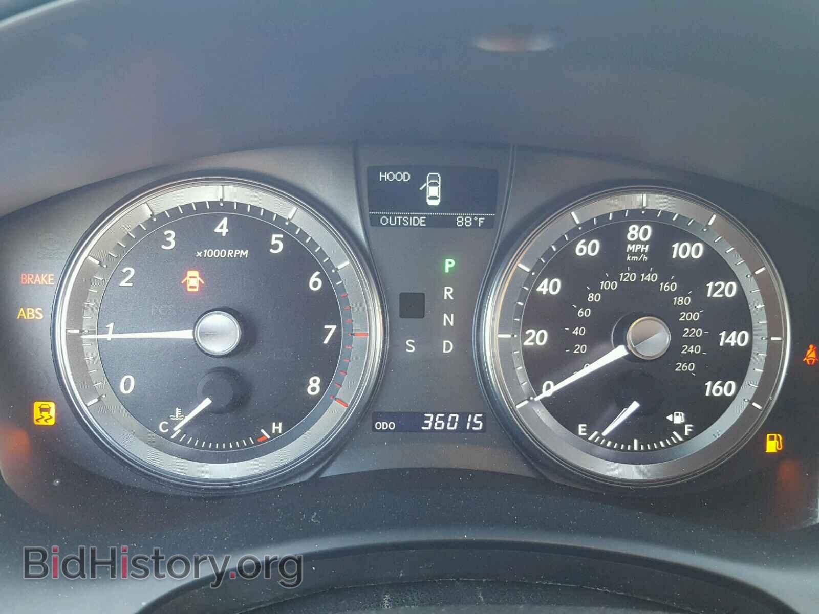 2011 LEXUS ES350 - VIN: JTHBK1EG1B2464290 - Фото 8