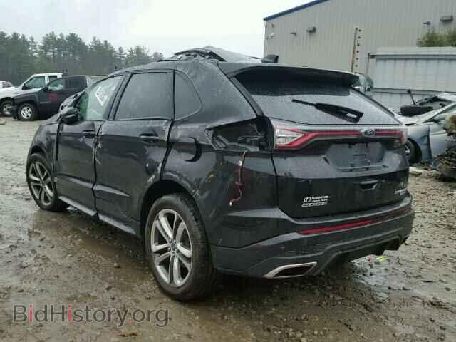2015 FORD EDGE - VIN: 2FMTK4AP8FBB75481 - Фото 3