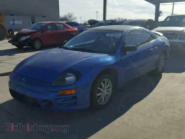 2002 MITSUBISHI ECLIPSE - VIN: 4A3AC44G62E050379 - Фото 2