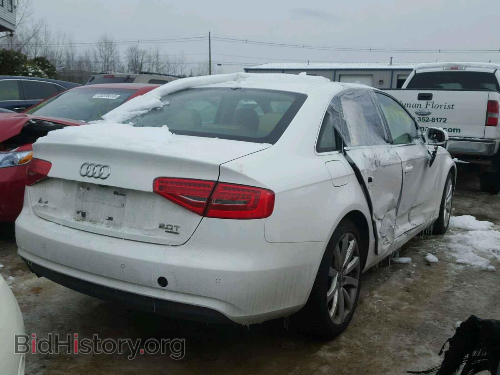 2013 AUDI A4 - VIN: WAUFFAFLXDN023355 - Фото 4