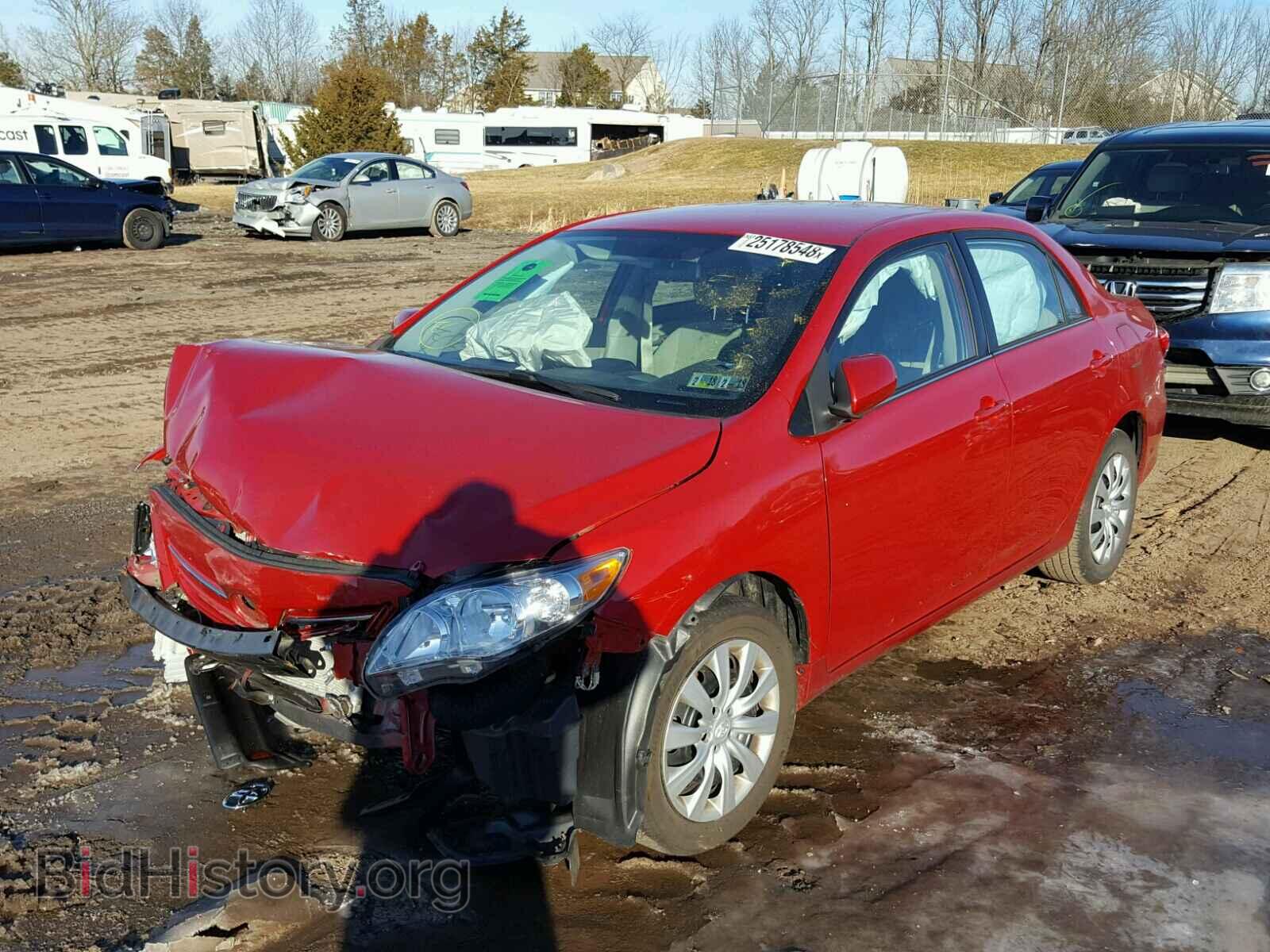 2013 TOYOTA COROLLA BA - VIN: 2T1BU4EE1DC032914 - Фото 2