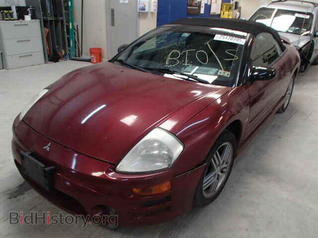 2003 MITSUBISHI ECLIPSE - VIN: 4A3AE55H63E045062 - Фото 2