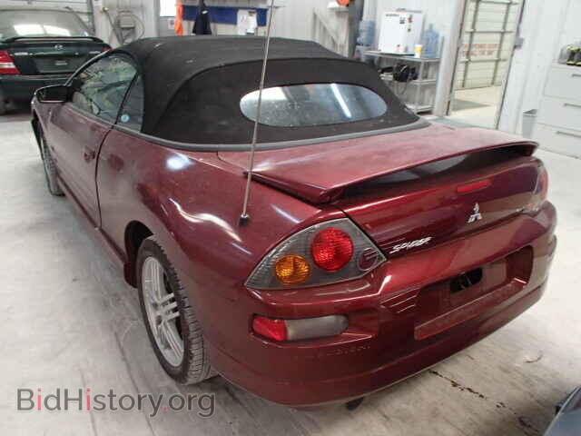 2003 MITSUBISHI ECLIPSE - VIN: 4A3AE55H63E045062 - Фото 3