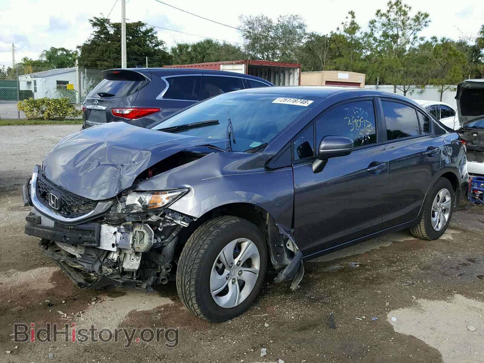 2014 HONDA CIVIC - VIN: 19XFB2F58EE005688 - Photo 2