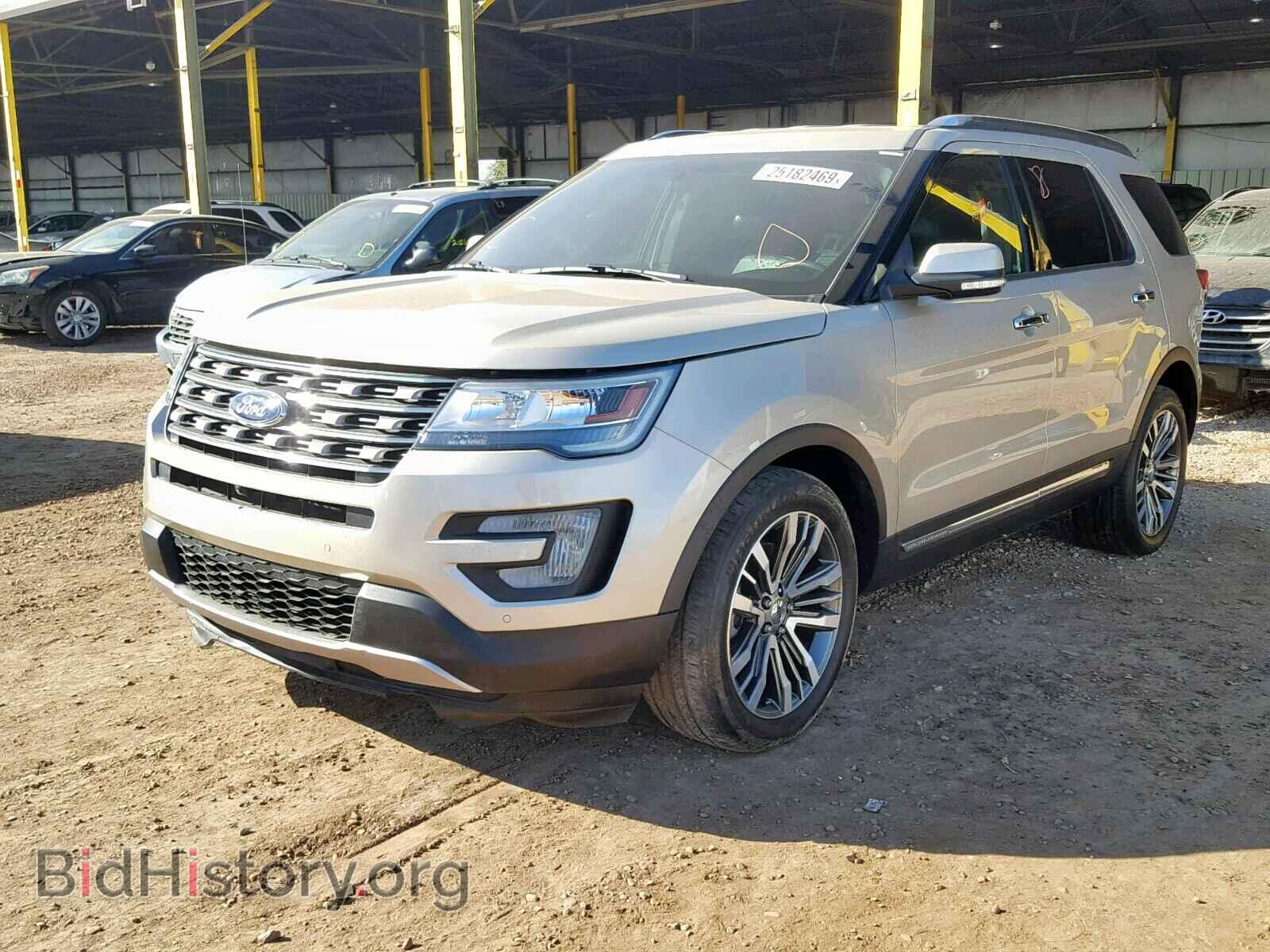 2017 FORD EXPLORER L - VIN: 1FM5K7F85HGB82427 - Фото 2
