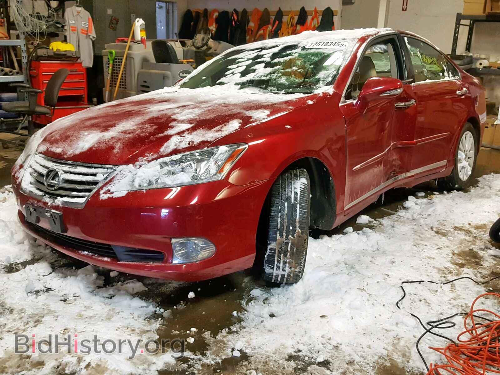 2011 LEXUS ES350 - VIN: JTHBK1EG1B2436098 - Фото 2