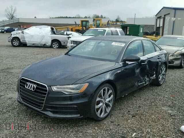 2014 AUDI A6 - VIN: WAUHGAFC8EN055258 - Фото 2