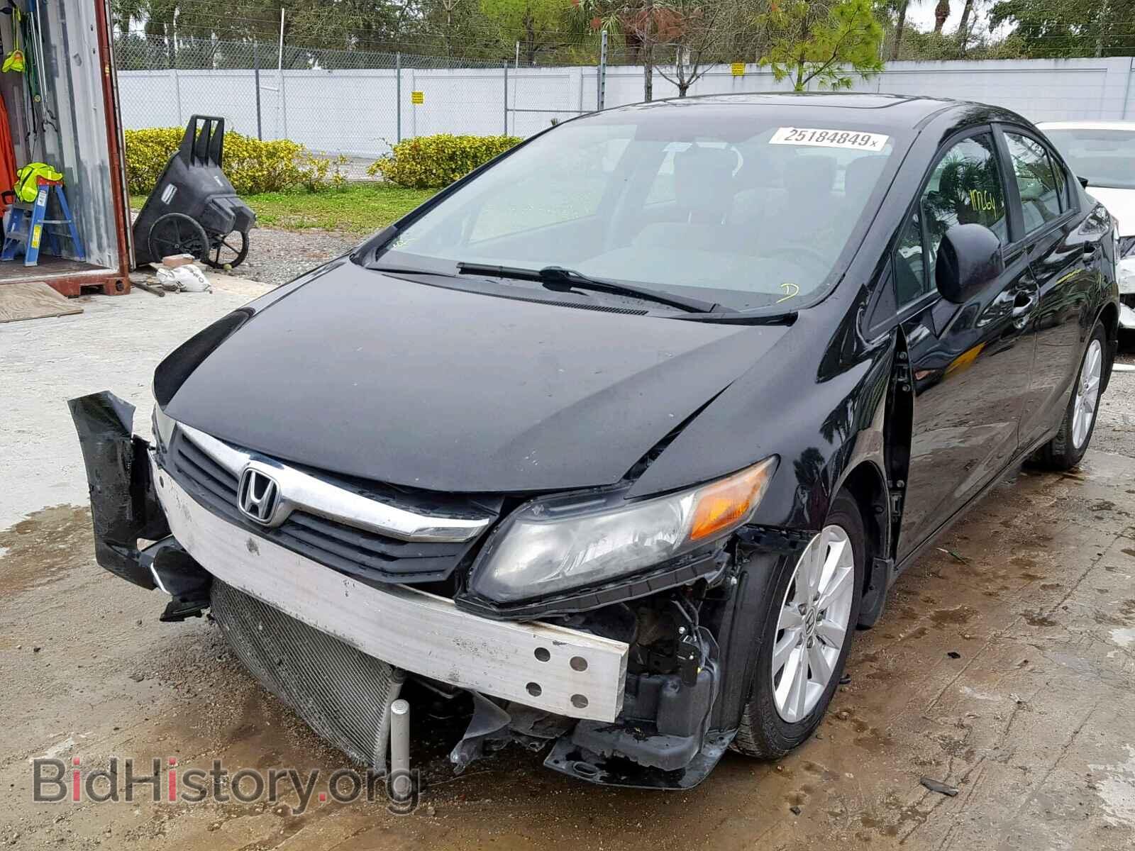 2012 HONDA CIVIC - VIN: 2HGFB2F83CH335977 - Photo 2