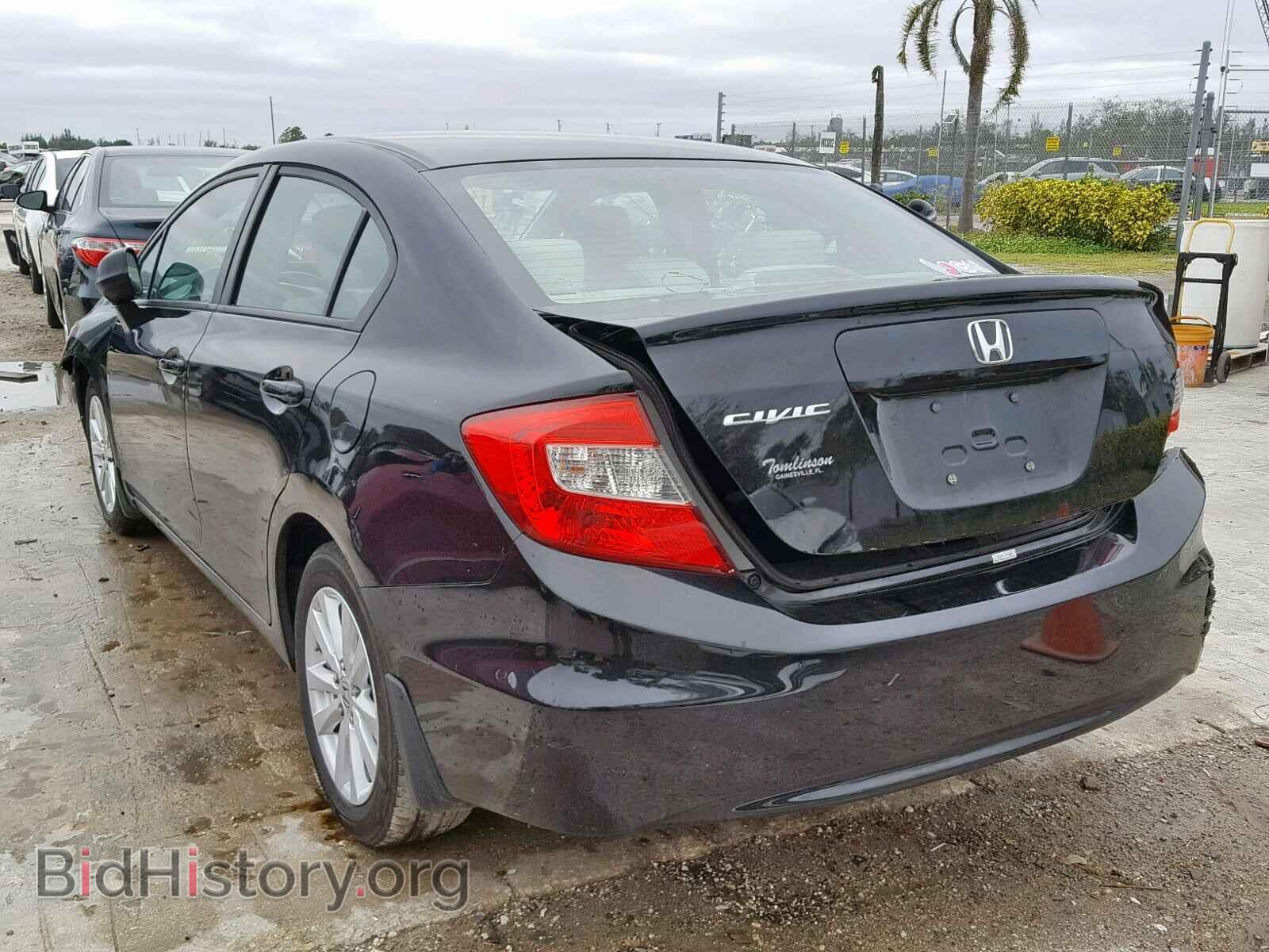 2012 HONDA CIVIC - VIN: 2HGFB2F83CH335977 - Photo 3