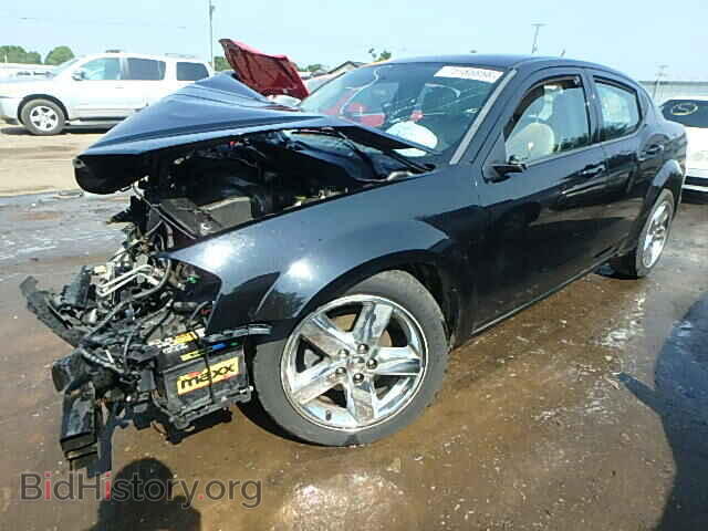 2011 DODGE AVENGER - VIN: 1B3BD2FG1BN587068 - Фото 2