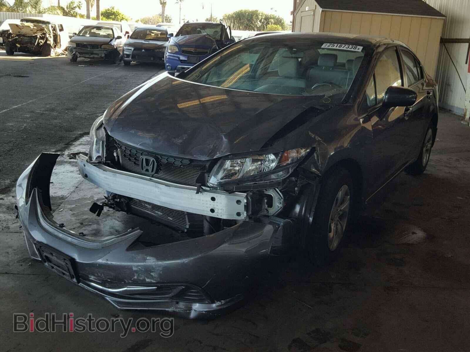 2014 HONDA CIVIC - VIN: 19XFB2F55EE218050 - Фото 2