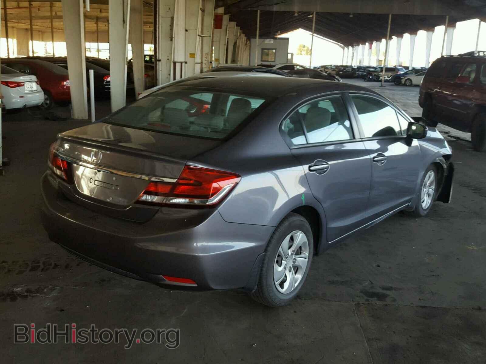 2014 HONDA CIVIC - VIN: 19XFB2F55EE218050 - Фото 4