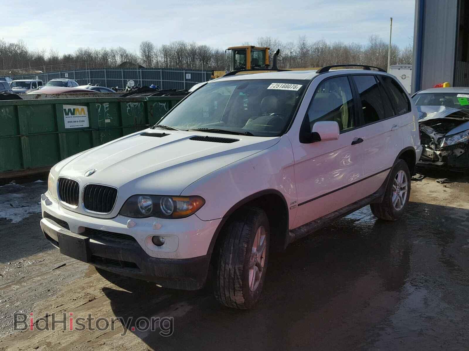2006 BMW X5 - VIN: 5UXFA13556LY28748 - Фото 2
