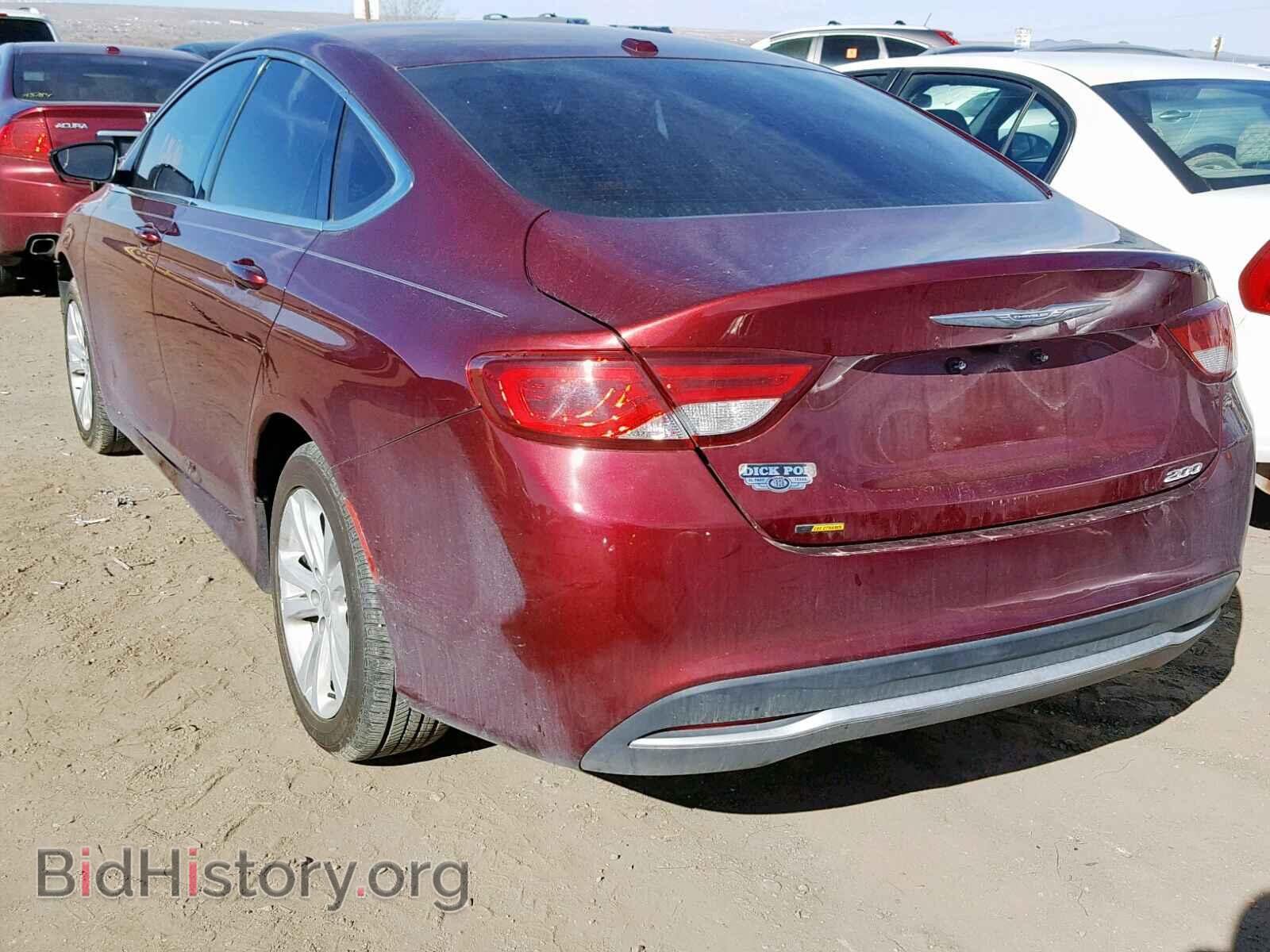 2016 CHRYSLER 200 - VIN: 1C3CCCAB8GN110964 - Photo 3