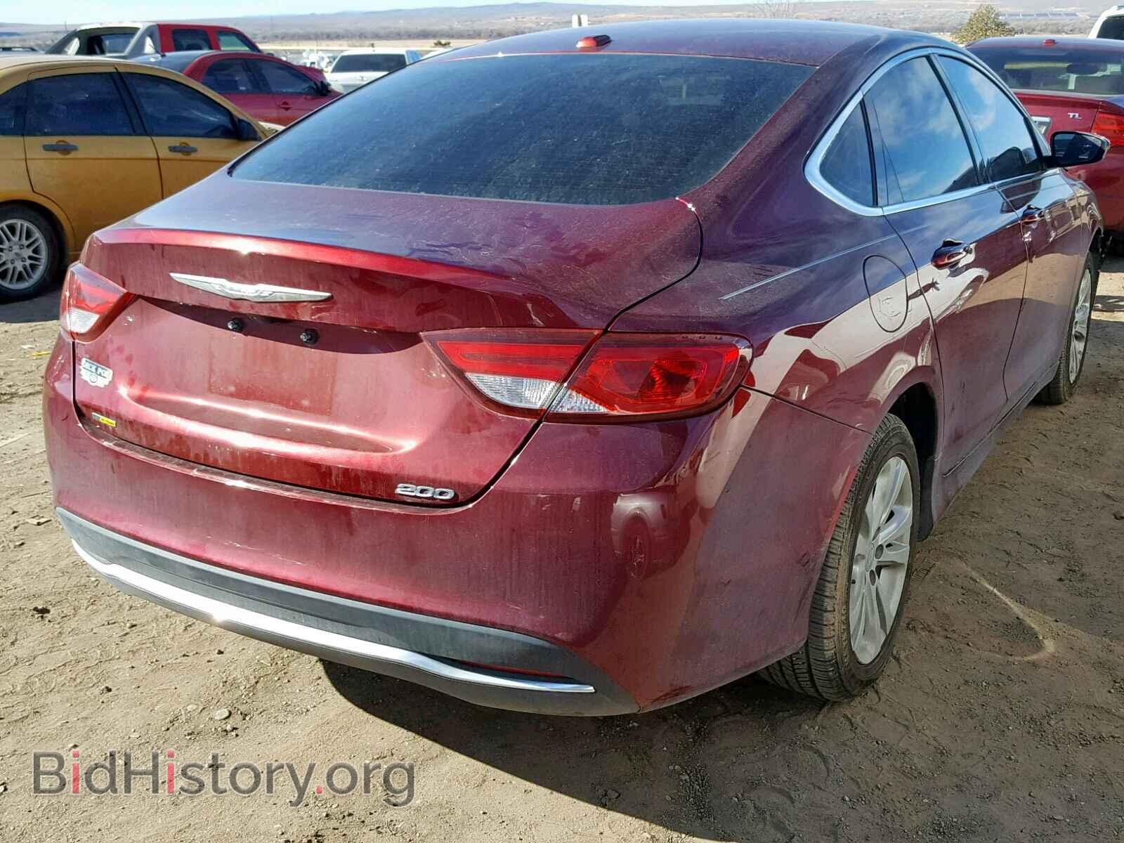 2016 CHRYSLER 200 - VIN: 1C3CCCAB8GN110964 - Photo 4
