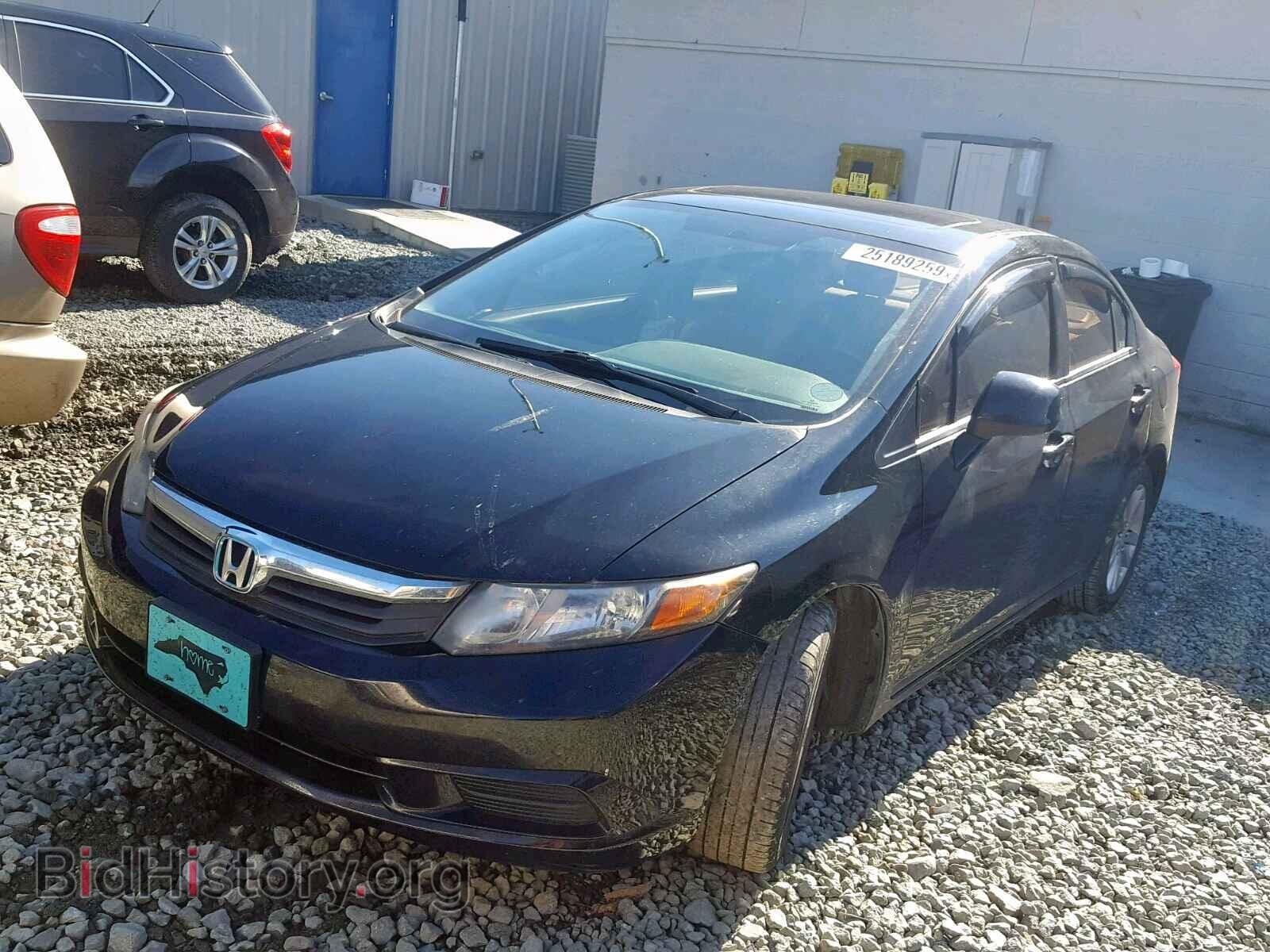 2012 HONDA CIVIC - VIN: 2HGFB2F86CH336007 - Фото 2