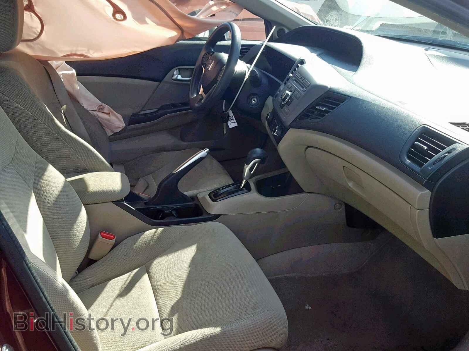 2012 HONDA CIVIC - VIN: 2HGFB2F80CH608504 - Фото 5