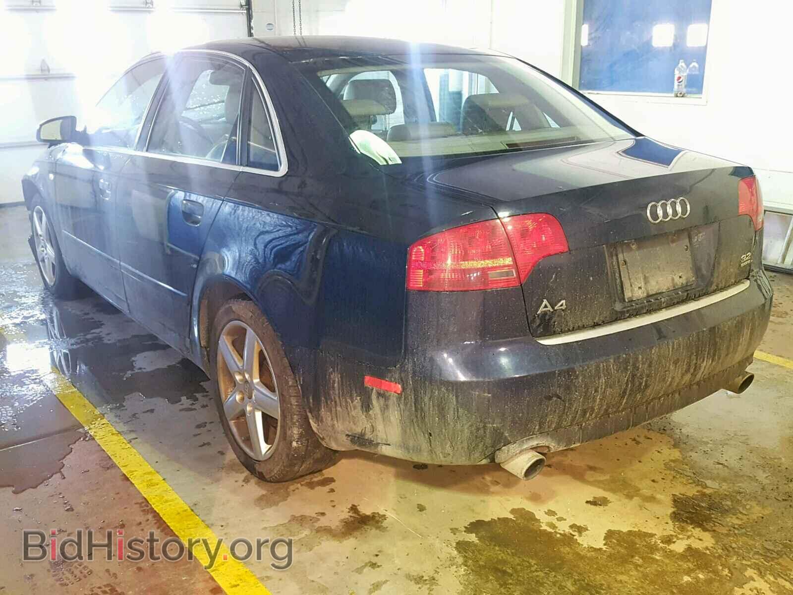 2006 AUDI A4 - VIN: WAUDG78EX6A002358 - Фото 3