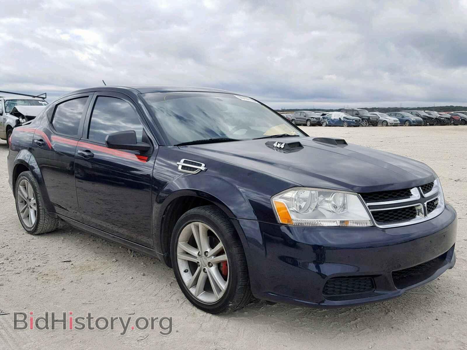 Photo 1C3CDZAB7CN144341 - DODGE AVENGER 2012