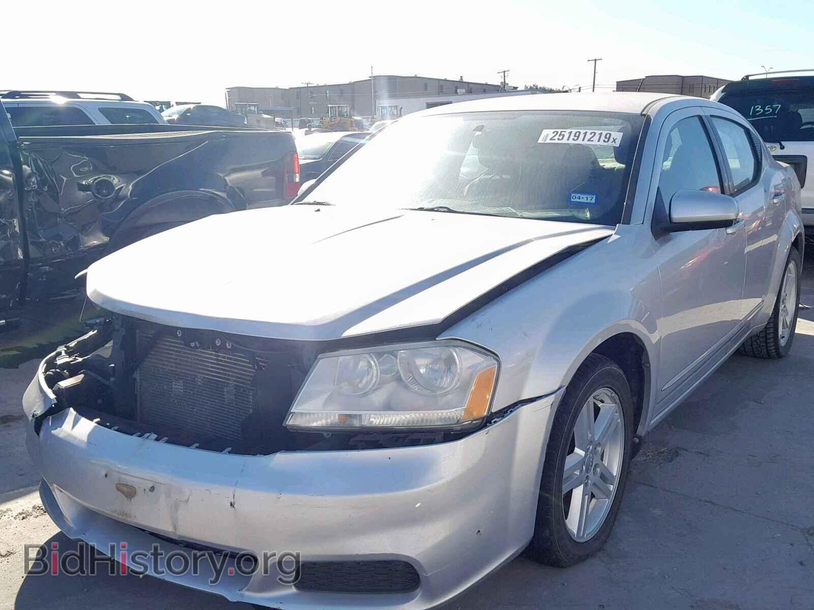 2012 DODGE AVENGER - VIN: 1C3CDZCB3CN209439 - Фото 2