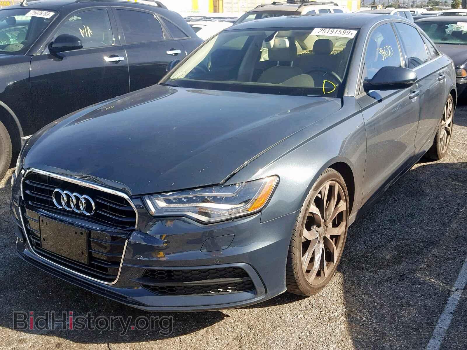 2013 AUDI A6 - VIN: WAUHGBFC6DN149000 - Фото 2
