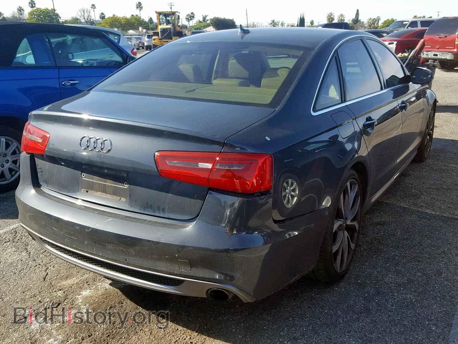 2013 AUDI A6 - VIN: WAUHGBFC6DN149000 - Фото 4