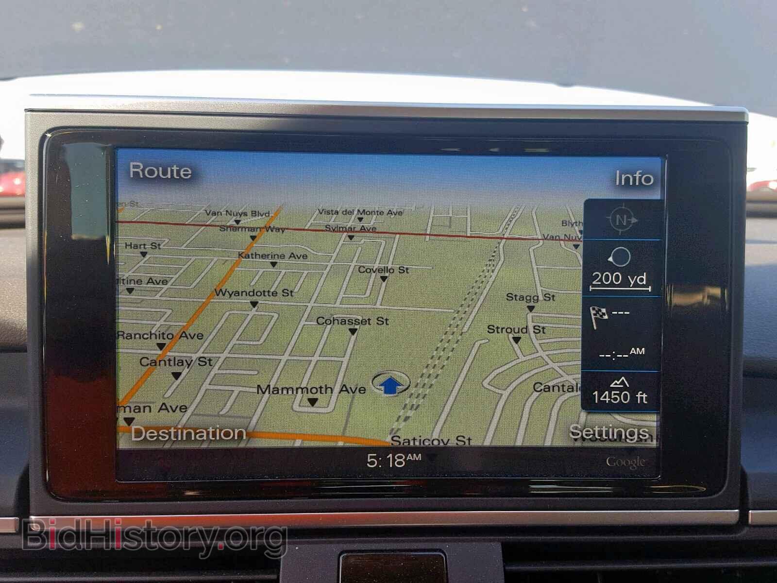 2013 AUDI A6 - VIN: WAUHGBFC6DN149000 - Фото 9